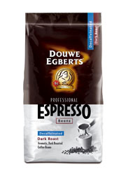 Douwe Egberts Espresso Beans Decaffeinated Dark Roast